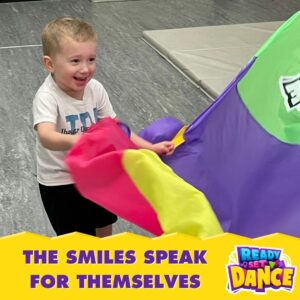 The smiles speak for themselves. Ready Set Dance pre-school classes.