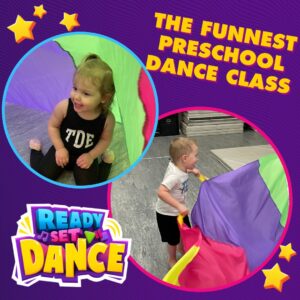 The funnest preschool dance class. Ready Set Dance pre-school classes.