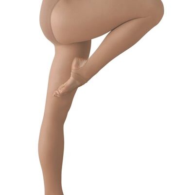 Jazzy Tan Stirrup Tights