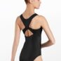 Racerback Black Leotard