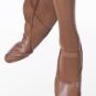 Hazelnut Leather Ballet Shoes