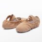 lt Suntan Canvas Ballet Shoes