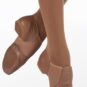 Hazelnut Slip on jazz shoe