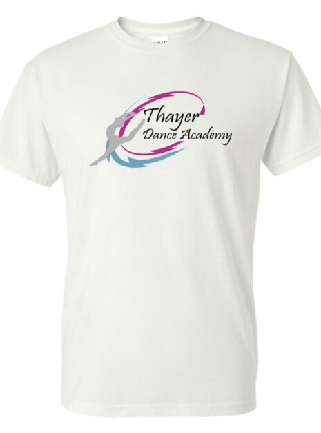 Thayer Dance Academy white tee option 1