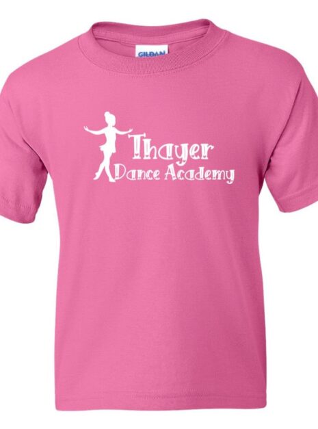 Thayer Dance Academy Azalea Pink Youth Tee