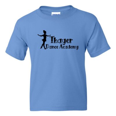 Youth Blue Thayer Dance Academy Tee