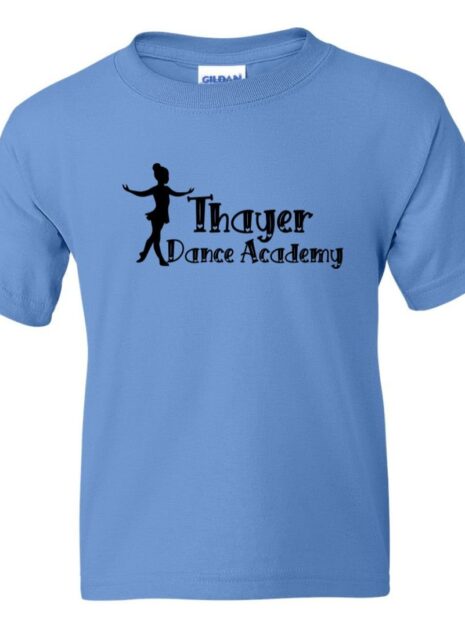 Youth Blue Thayer Dance Academy Tee