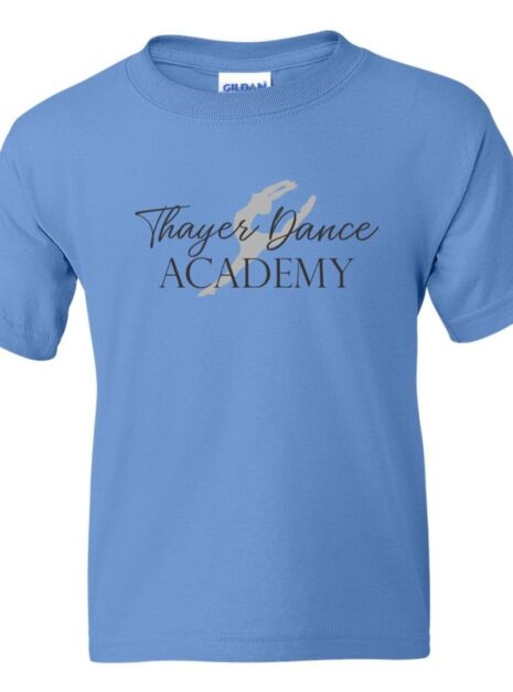 Youth Blue Thayer Dance Academy Tee