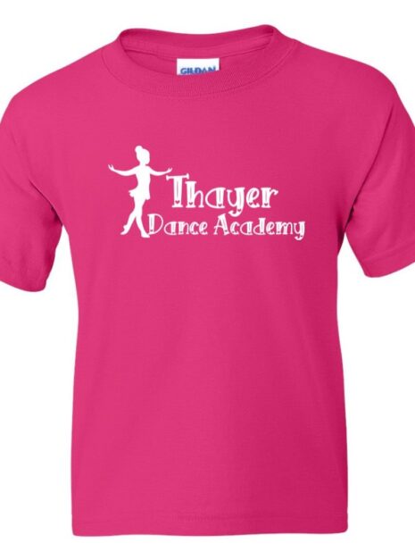 Thayer Dance Academy Azalea Pink Tee option 1