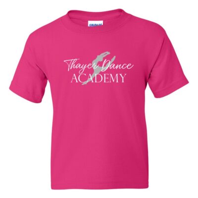 Thayer Dance Academy Azalea Pink Tee option 2