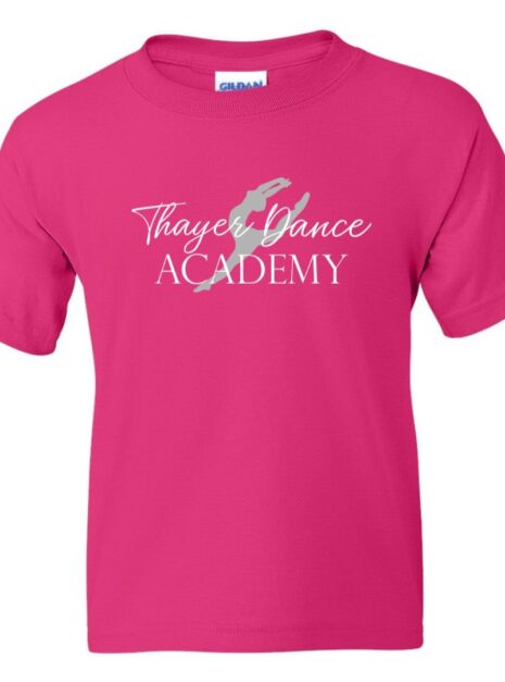 Thayer Dance Academy Azalea Pink Tee option 2