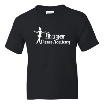 Youth Black Thayer Dance Academy Tee