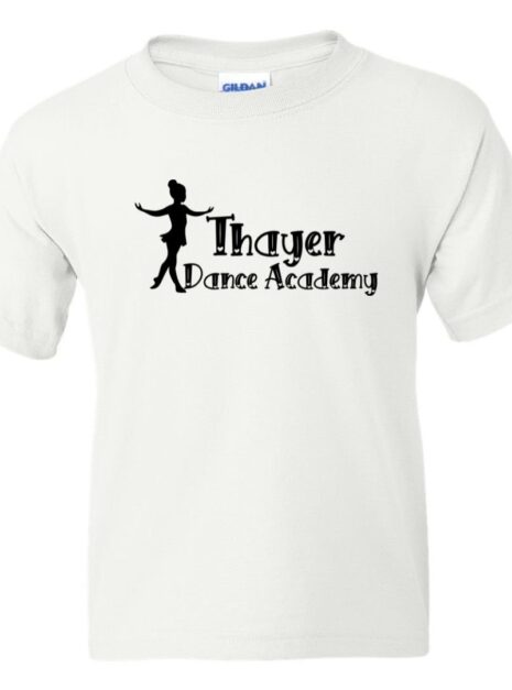 Youth White Tee Option 2