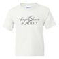 Youth White Tee Option 3